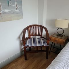Large Wooden Tub Chair