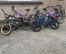 Bikes garage clear out