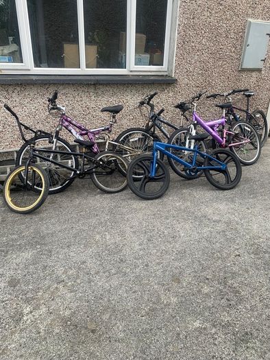 Bikes garage clear out