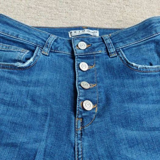 Button fly Jeans, as good as new, size 10