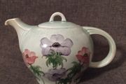 Art Deco Radford, handpainted tea pot,signed