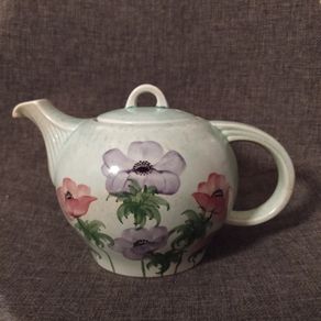 Art Deco Radford, handpainted tea pot,signed