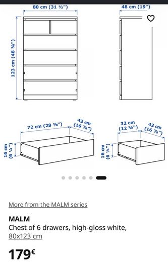 Ikea chest of drawers