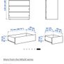 Ikea malm chest of drawers Image 3