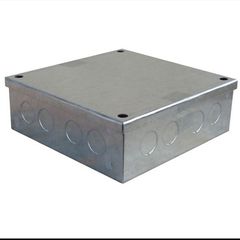 New - Galvanised Adaptable Knock Out Box - pack of 5