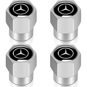 Mercedes-Benz Valve stem Cover Suitable for Mercedes-Benz CESM CLK GLK GL AB AMG GLS GLE AMG Series tire Valve stem Caps Accessory