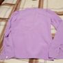 Nice lilac blouse /shirt small size Image 4