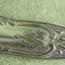 Vintage big Spoon, Hallmarked ARG.800.X   length-13" Image 3