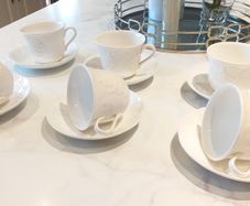 Wedgewood Strawberry and vine Cups and Saucers