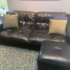 3 Seater Leather Sofa