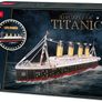 3D Puzzles for Adults LED Titanic Toys Model Kits Ship, Difficult Jigsaw Family Puzzles and Cruise Ship Gifts Home Decoration for Kids and Adults, 266 Pieces(Large with LEDs) Image 2