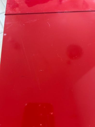 Red High Gloss Ikea Kallax