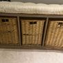 Wicker Basket Storage Unit Image 3