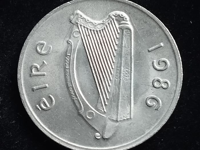 Ireland - 1986 - 5 Pence  - Bull - High Grade - KM.22 - [2017]
