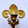 vintage brass wall candle holders Image 2