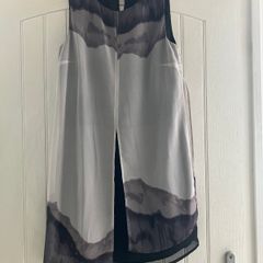 Mint Velvet Chiffon A Line Dress Size UK12