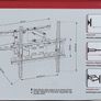 Tv Wall Mount Bracket Tilt and Swivel 23-65" Image 2