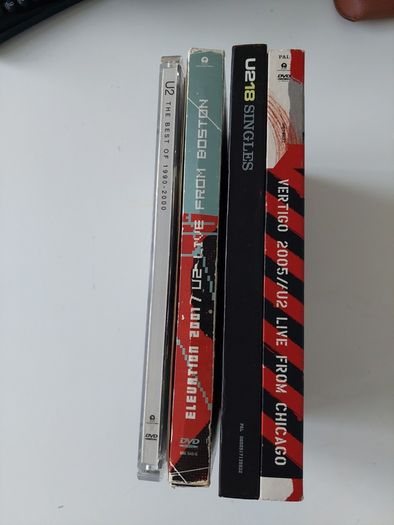 U2 Box Sets - Job Lot - Cd & Dvd - 4 Items - Price For All Items
