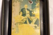 Tray Vintage/antique1980 Coca Cola Serving Tray 1934 Norman Rockwell My Old Kentucky Home enamel   great gift present display decor shop memorabilia vintage drinks trolley  signs
