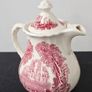 Masons VISTA Pink Coffee Pot Image 3