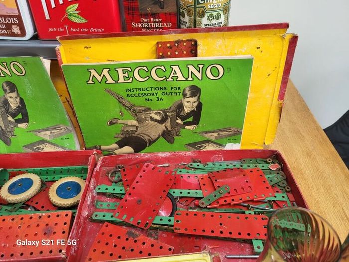 Vintage 1950's Meccanno sets
