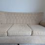 Three seat Cream Couch and Two Armchairs Image 4