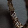 Vintage Monet Gold Tone Elastic Bracelet 1960s Image 4