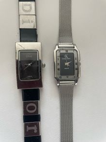 Calvin Klein and Dior (Swiss) women's ladies quartz watches