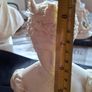 Beautiful Rare Old Parian Ware Bust Queen Alexandra (wife of King Edward VII) and was produced by the renowned British firm Robinson & Leadbeater, This bust was  produced 1897 Ideal for Home or Stage Movie Props Image 9