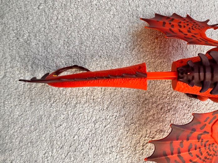 How To Train Your Dragon HookFang Dragon Blaster Action Figure 35 cm. Damaged Head Used Please see photos