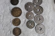 old belgian and french coins