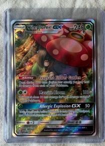 Pokemon Vileplume GX CEC211 Cosmic eclipse NM