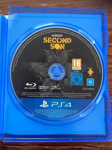 ps4 game: Infamous second son - game tested