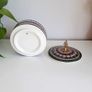 PRICE DROP ... Colorful Ceramic Dish with Lid. Image 2