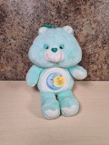 Vintage Kenner Bedtime Care Bear Teddy Soft Toy Plush 1983