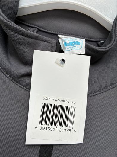 NEW Large 1/4 zip fitness top - large  Lovely quality