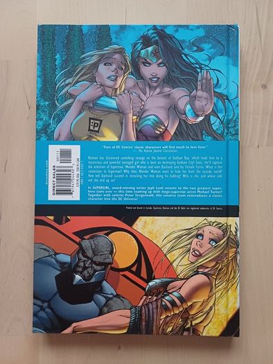 Superman Batman Supergirl DC Comics Hardback Graphic Novel 2005