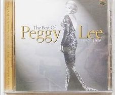 Free Postage! The Best Of Peggy Lee: 1952 - 1956. CD.