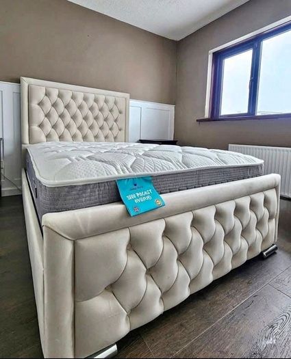 Double Bed And Mattress