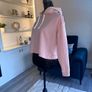 Ladies Pink Cropped Hoodie from Jacks Wills. Size UK 10 / EU 38 Image 9