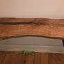 Handmade Live edge/ hardwood industrial Office desks Image 6