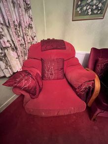 Sofa and 2 armchairs