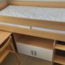 bed, Desk and storage combination Image 2