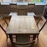Loaf Extendable Oak Dining Table & 6 Chairs Image 7