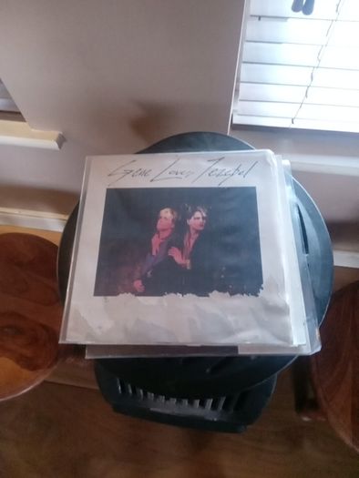 gene loves jezebel 3 x vinyl lps water damage to first lp cover