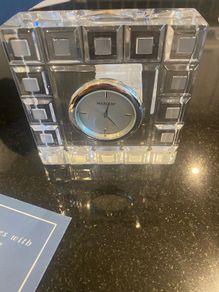 Waterford marquis Quadrata clock