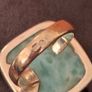 Larimar genuine silver ring 925, adjustable Image 2