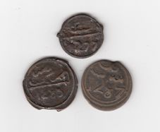 Old Morocco  3 x Coins ( no. 413)