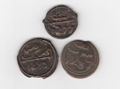 Old Morocco  3 x Coins ( no. 413)