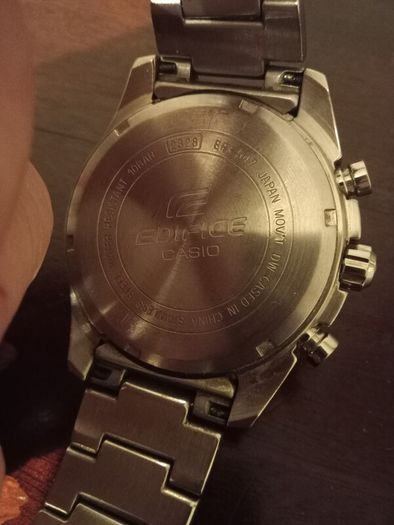 Vintage Casio Edifice EF-547 Mens Chronograph Watch.